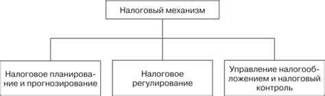 Процесс функционирования налогового механизма в петролевой сфере