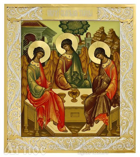 Роль иконы троицы как источника духовной мощи