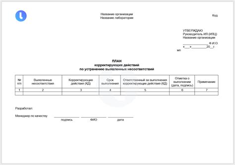 Советы по устранению недочетов