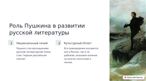 Татьяна: персонаж, образованный Александром Пушкиным, и его роль в развитии русской литературы