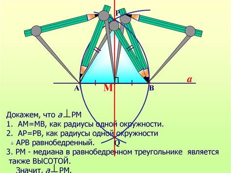 Техники построения овальных фигур с использованием циркуля