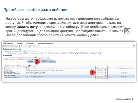 Третий шаг: проверка заявки и обеспечение доступа к информации