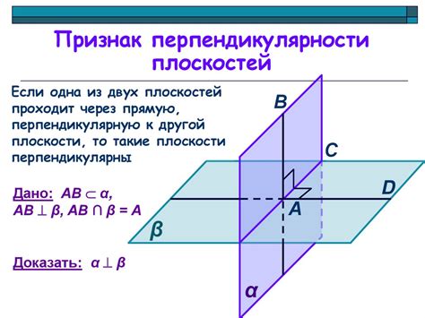 Угол встречи плоскостей: особенности и характеристики