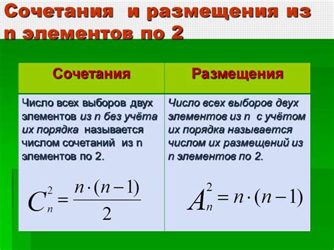 Универсальность вариантов сочетания