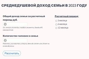 Условия проживания и их влияние на расчет дохода семьи для получения пособия