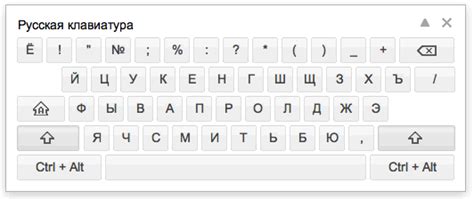 Установка позиции ввода текста с помощью клавиатуры