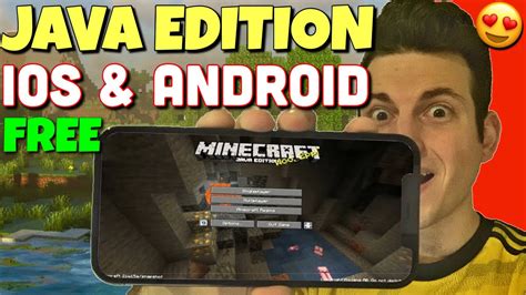 Установка Minecraft Java на iOS