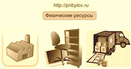 Физические ресурсы: оборудование и инфраструктура