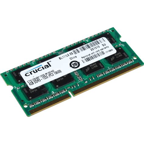 Характеристики и особенности So-DIMM DDR3