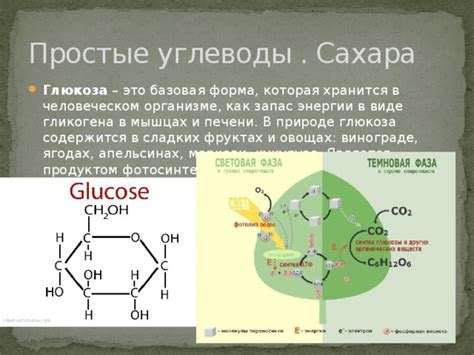 Что такое глюкоза и как она образуется?