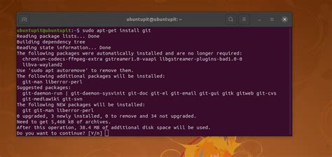 Шаг 1: Установка Git на Linux