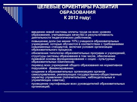  Значимость оплаты труда в различных уровнях образования 