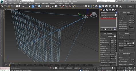  Изменение освещения при помощи физической камеры в 3D Max 