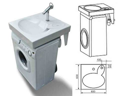  Основы прочной фиксации раковины над стиральной машиной 