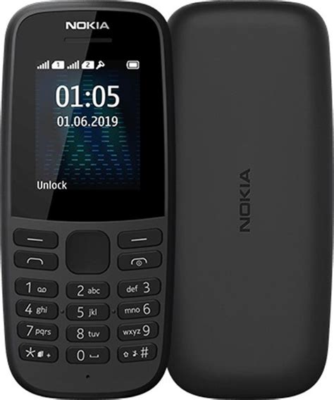  Подготовка к включению устройства Nokia 105