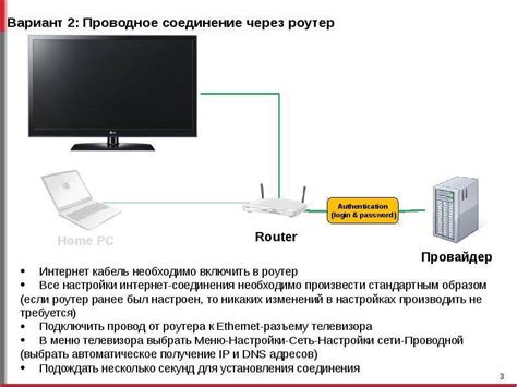  Подключение телевизора ББК к сети Интернет 