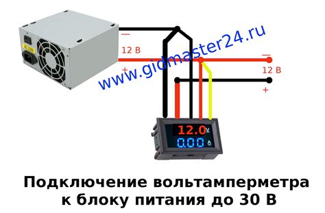  Подключение электропривода к источнику питания 