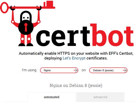  Установка Certbot для генерации SSL-сертификатов 